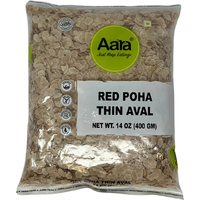 Aara Red Poha Thin Aval - 400 Gm (14 Oz)