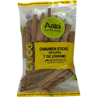 Aara Cinnamon Sticks Round - 200 Gm (7 Oz)
