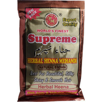 Supreme Herbal Henna Mehandi Natural Brown - 150 Gm (5.2 Oz)