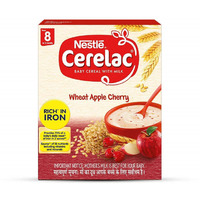 Nestle Cerelac Wheat Apple Cherry - 300 Gm (10.5 Oz)