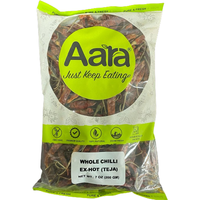 Aara Whole Chilli Extra Hot Teja - 200 Gm (7 Oz)