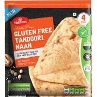 Haldiram's Gluten Free Tandoori Naan 4 Pc - 320 Gm (11.28 Oz)