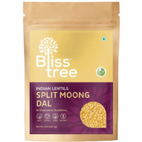 Bliss Tree Split Moong Dal - 4 Lb (1.81 Kg)