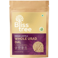 Bliss Tree Whole Urad Dal - 4 Lb (1.81 Kg)