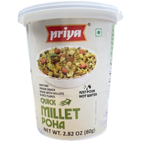 Priya Quick Millet Poha Cup - 80 Gm (2.82 Oz)