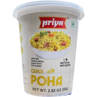 Priya Quick Poha Cup - 80 Gm (2.82 Oz)