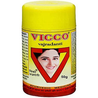 Vicco Vajradanti Herbal Toothpowder - 50 Gm (1.76 Oz)