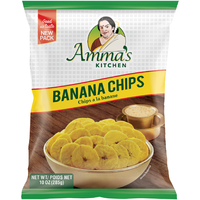 Amma's Kitchen Banana Chips - 10 Oz (285 Gm)