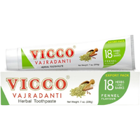 Vicco Vajradanti Fennel Flavour Herbal Toothpaste - 7 Oz (200 Gm)