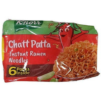 Knorr Chatt Patta Instant Ramen Noodles 6 Packs - 366 Gm (12.9 Oz)