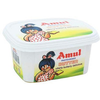 Amul Buffalo And Cow Milk Butter Salted - 200 Gm (7 Oz)