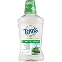 Tom's Natural Mouthwash Cool Muntain Mint Flavor - 16 Fl Oz (473 Ml)