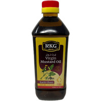 RKG Virgin Mustard Oil - 1 L (33.8 Fl Oz)