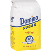 Domino Sugar Pure Cane - 4 Lb (1.81 Kg)