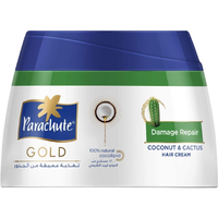 Parachute Gold Damage Repair Coconut & Cactus Hair Cream - 140 Ml (4.73 Oz)