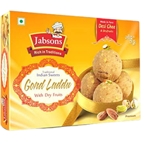 Jabsons Gond Laddu With Dry Fruits - 400 Gm (14.1 Oz)