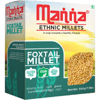 Manna Pearled And Hulled Ethnic Foxtail Millet - 453 Gm (1 Lb)