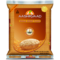 Aashirvaad Whole Wheat Atta Flour - 10 Lb (4.5 Kg)