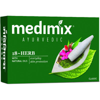 Medimix Ayurvedic 18 Herb Soap - 125 Gm (4.4 Oz)
