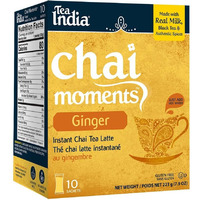 Tea India Chai Ginger 10 Sachets - 223 Gm (7.9 Oz)