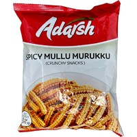 Adarsh Spicy Mullu Murukku - 170 Gm (6 Oz)