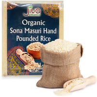 Jiva Organics Organic Sona Masoori Hand Pounded Rice - 10 Lb (4.5 Kg)