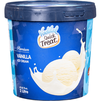 Vadilal Vanilla Ice Cream - 2 L (67.6 Fl Oz)