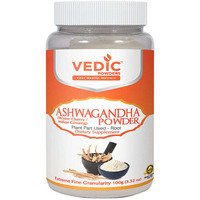Vedic Ashwagandha Powder - 100 Gm (3.52 Oz)