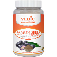 Vedic Jamun Seed Powder - 100 Gm (3.52 Oz)