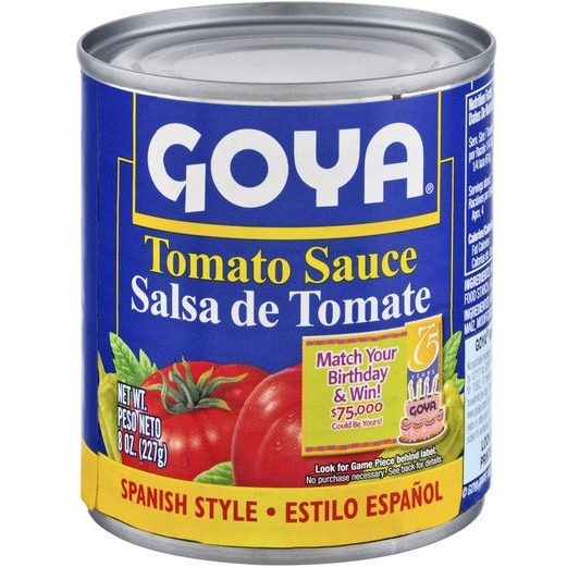 Goya Tomato Sauce - 8 Oz (225 Gm)