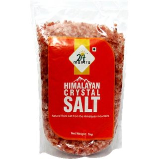 24 Mantra Organic Himalayan Salt - 2 Lb (908 Gm)