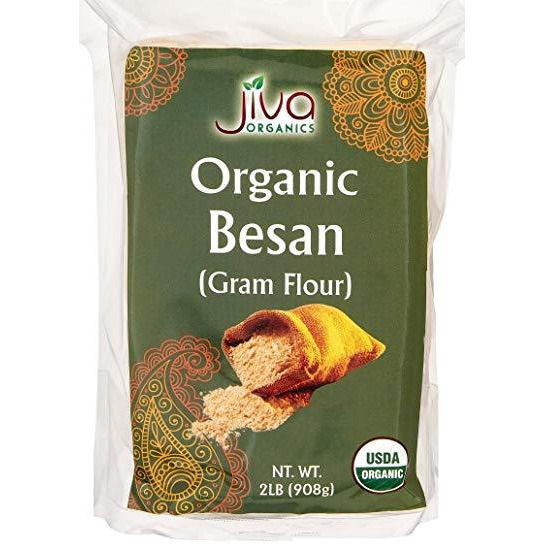 Jiva Organics Organic Besan - 2 Lb (908 Gm)