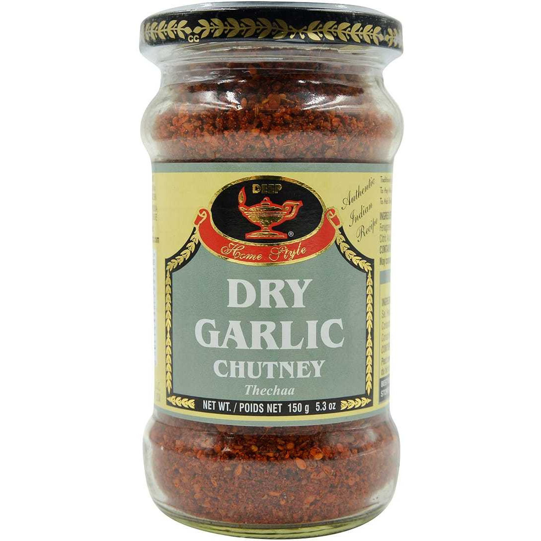 Deep Dry Garlic Chutney - 150 Gm (5.3 Oz)