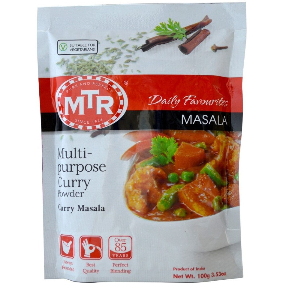 MTR Multi Purpose Curry Powder - 100 Gm (3.5 Oz)