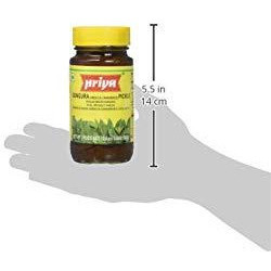 Priya Gongura Pickle No Garlic - 300 Gm (10 Oz)