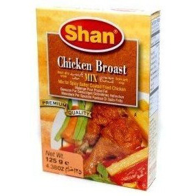 Shan Chicken Broast Masala - 125 Gm (4.4 Oz)
