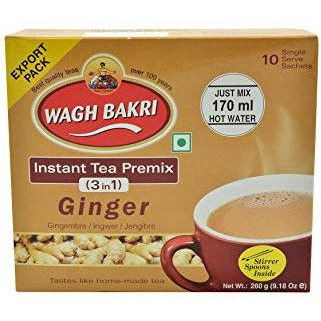 Wagh Bakri Instant Sweetened Ginger Tea - 260 Gm (9.17 Oz)