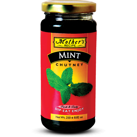 Mother's Recipe Mint Chutney - 250 Gm (8.8 Oz)