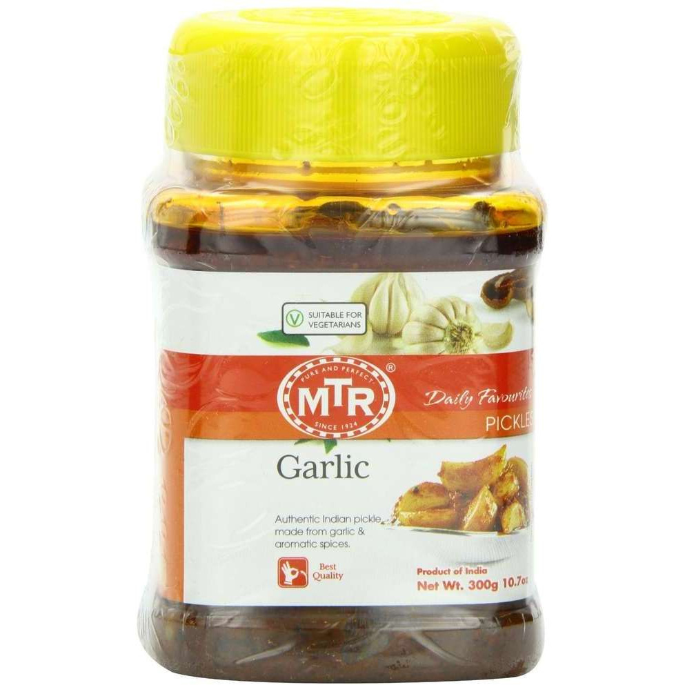 MTR Garlic Pickle - 300 Gm (10.5 Oz)