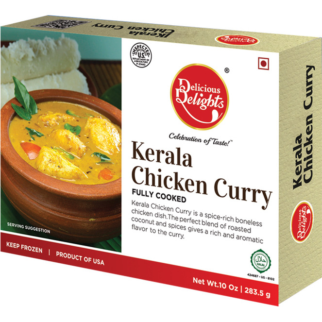 Delicious Delights Kerala Chicken Curry - 283.5 Gm (10 Oz)