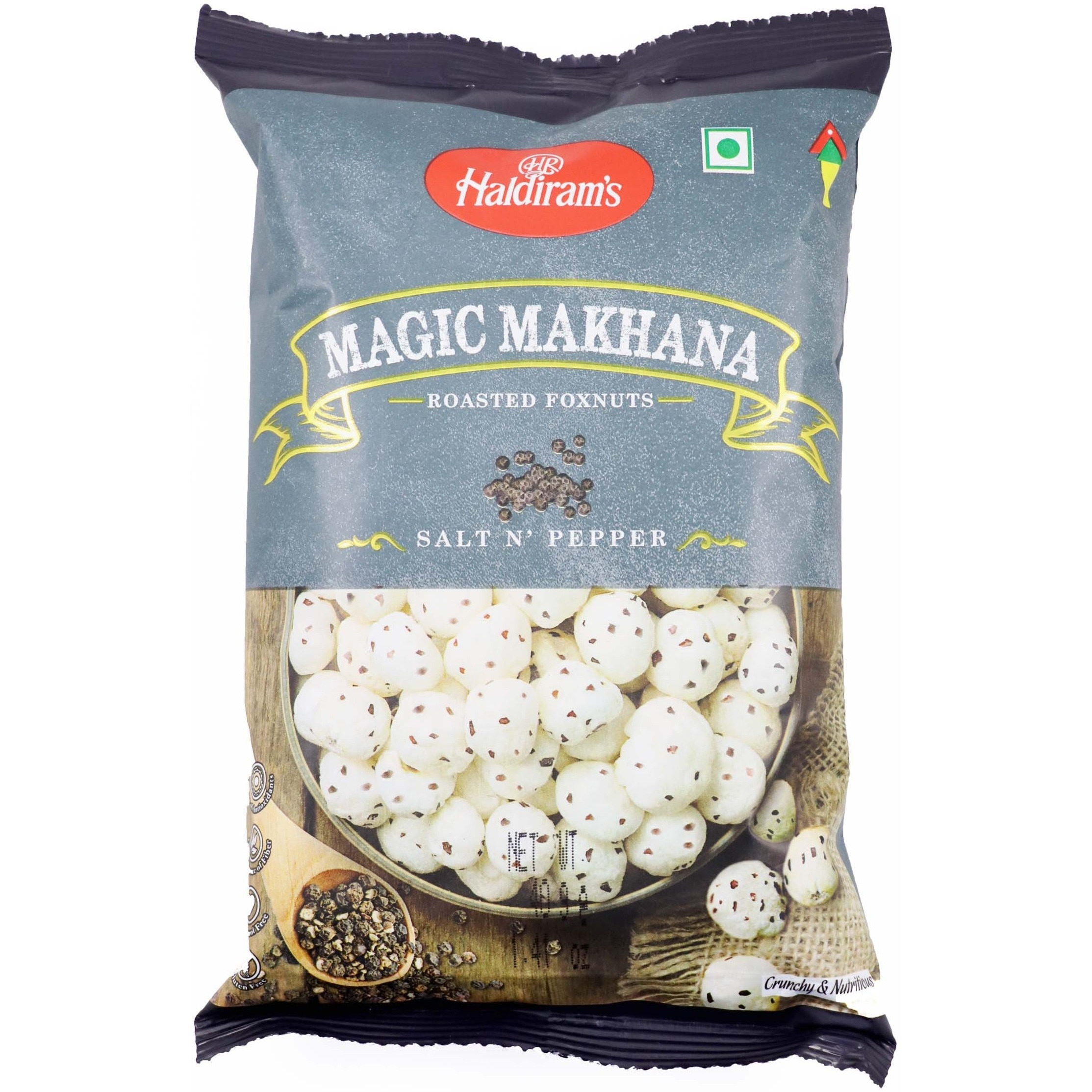 Haldiram's Magic Makhana Salt N' Pepper - 30 Gm (1.06 Oz)