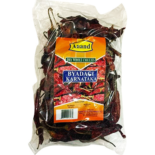 Anand Dry Whole Chillies Karnataka Byadagi - 400 Gm (14.08 Oz)