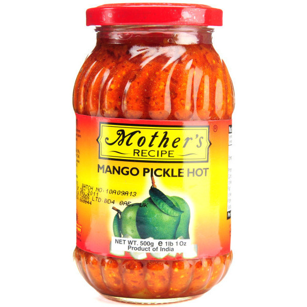 Mother's Recipe Mango Pickle Hot - 500 Gm (1.1 Lb)