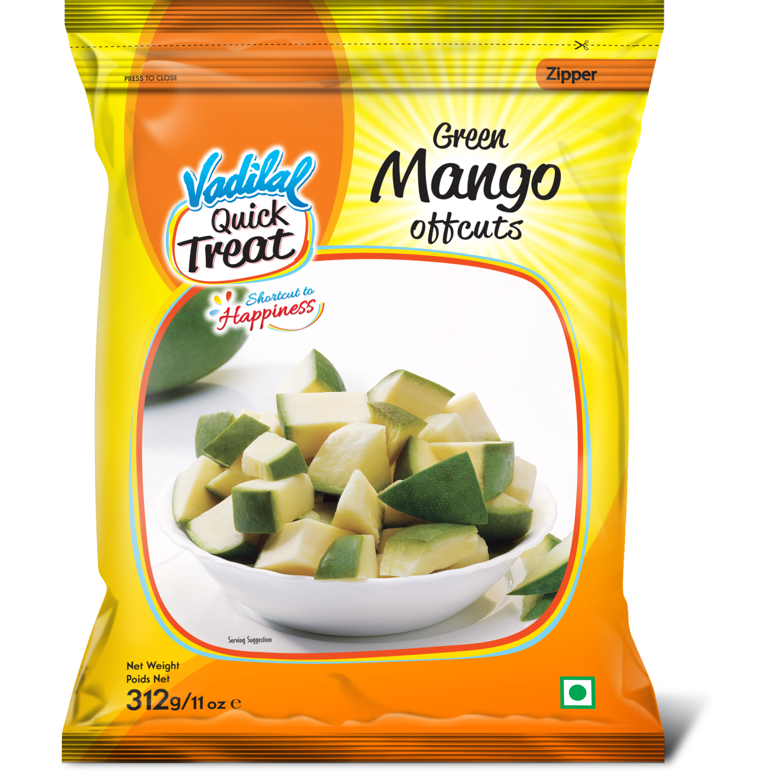 Vadilal Green Mango Cuts - 11 Oz