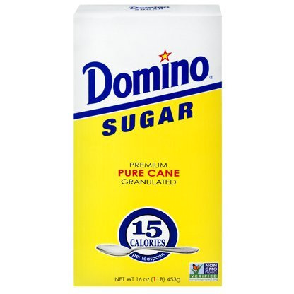 Domino Granulated Sugar Box - 1 Lb (453 Gm)