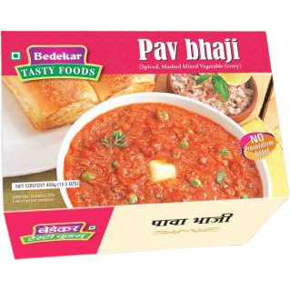 Bedekar Tasty Foods Pav Bhaji - 450 Gm (15.5 Oz)