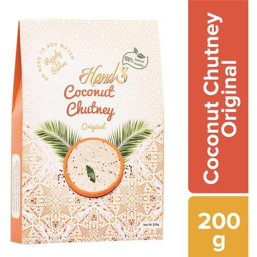 Hand's Coconut Chutney Original - 7 Oz (200 Gm)