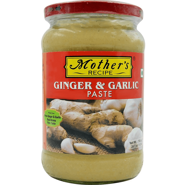 Mother's Recipe Ginger & Garlic Paste - 800 Gm (1.76 Lb)