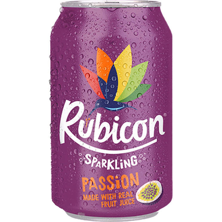 Rubicon Sparkling Passion Fruit Drink - 355 Ml (12 Oz)