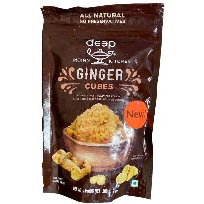 Deep Ginger Cubes - 200 Gm (7 Oz)